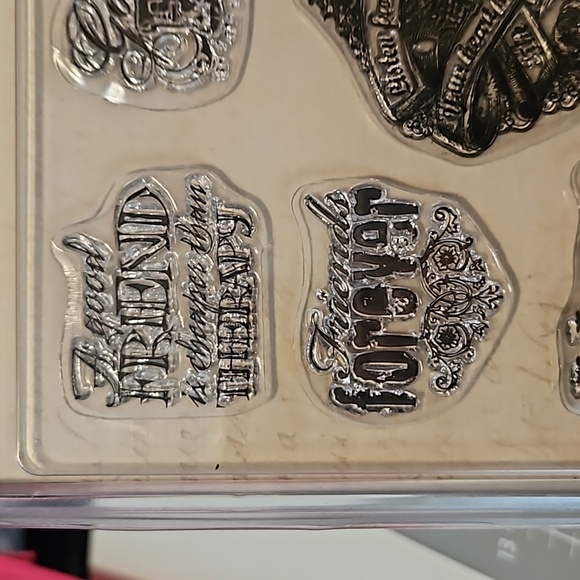 FRIENDS 7 Gypsies clear stamp set - Picture 5 of 6